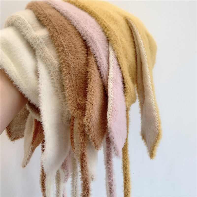 Aranyos nyuszi bébi sapka hosszú fülekkel csecsemő lányoknak puha plüss meleg sapka őszi tél gyerekeknek tipegő sapka fülbevaló kalapok