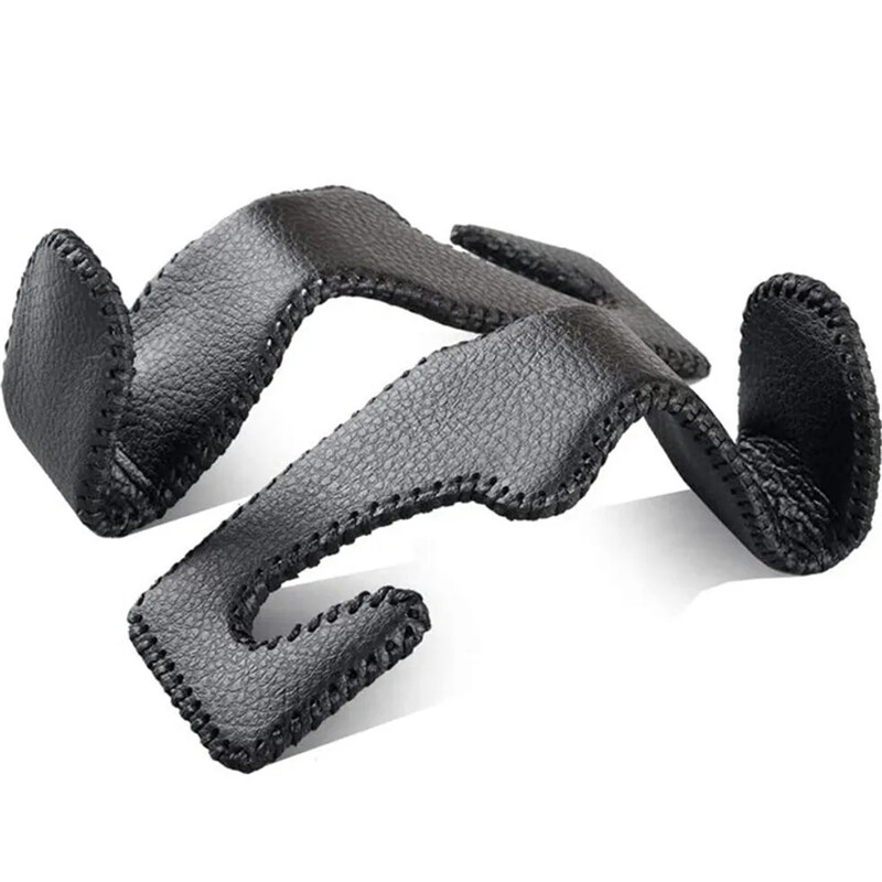 Automobilinės sėdynės galvos atramos kabliai Oda paslėpta nugaros pakaba Laikiklis Tvarkyklės galinė rankinė piniginėms Krepšiai Vidaus priedai