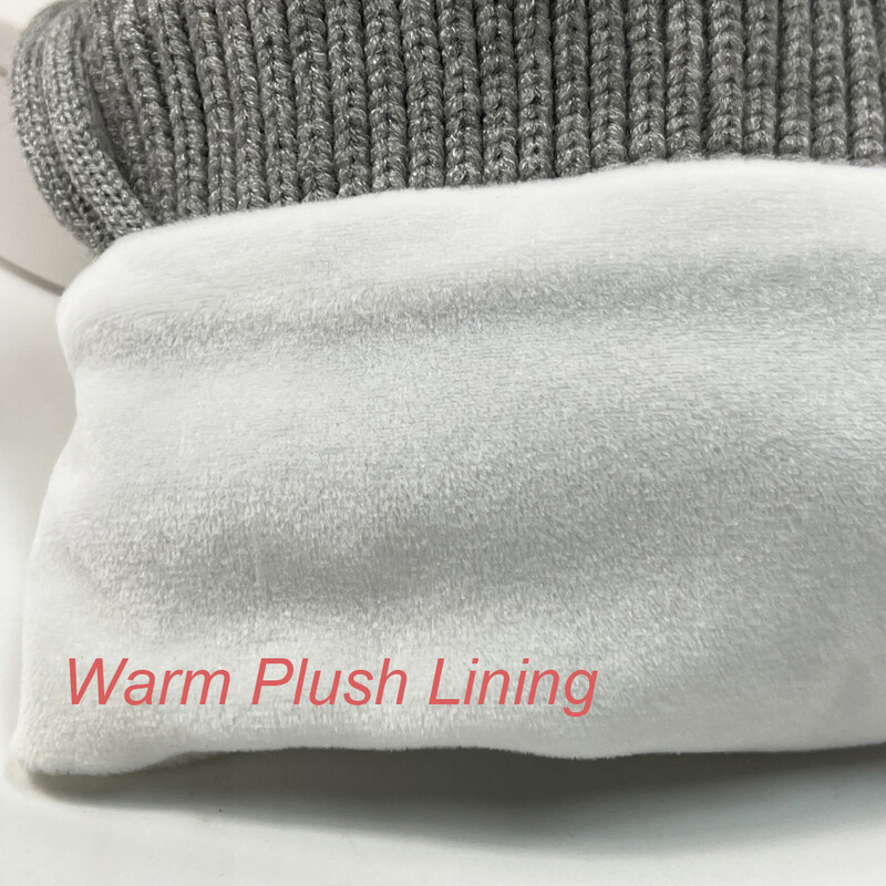 Pălărie de iarnă pentru bebeluș băiețel cu bile de blană tricotată Căciuli pentru copii Bonnet pentru copii mici Pălării pentru copii Accesorii pentru sugari Căptușeală fleece 1-4A