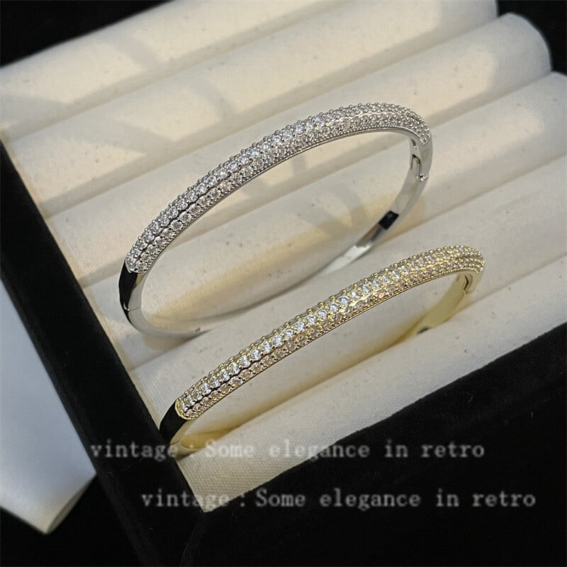 Nový kórejský vynikajúci temperamentný geometrický náramok jednoduchý módny sladký náramok elegantné dámske šperky