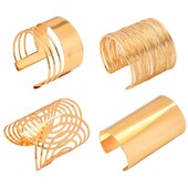 DIEZI 2023 Jaunas pārspīlēti panku platas aproču rokassprādzes sievietēm vīriešiem Vintage zelta sudraba krāsas rokassprādze Boho Fashion Pulseras rotaslietas