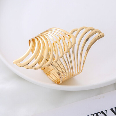 DIEZI 2023 Jaunas pārspīlēti panku platas aproču rokassprādzes sievietēm vīriešiem Vintage zelta sudraba krāsas rokassprādze Boho Fashion Pulseras rotaslietas