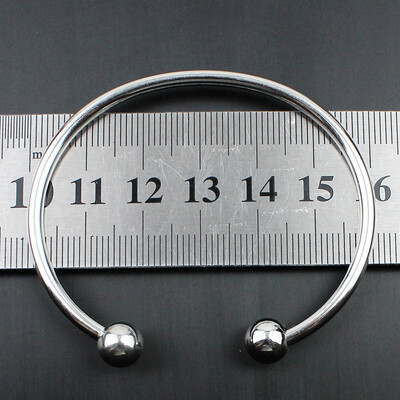 Az új divatos kiegészítők szabadon barkácsolhatók nyitott gömbfejű finompolírozással cérnával vízálló fém rozsdamentes acél karkötővel