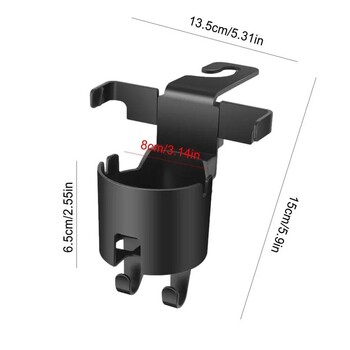 Πολυλειτουργικό προσκέφαλο αυτοκινήτου Θήκη ποτηριού για μπουκάλι ποτού Κρεμαστή βάση Organizer Auto Πίσω Κάθισμα Θήκη Αποθήκευσης Προμήθειες αυτοκινήτου
