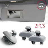 2Gb Automašīnas viziera klipu pakaramais skavu kronšteins pelēks salons priekš Audi A1 A3 S3 A4 S4 Allroad A5 S5 Q3 Q5 8U0857562A kemperu piederumi