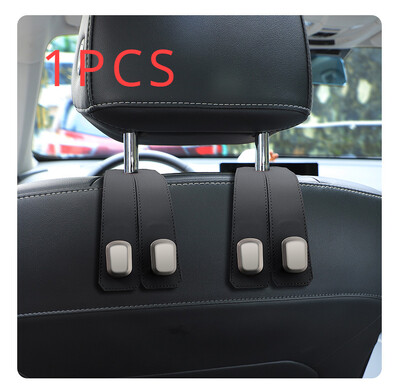 Γάντζος σουέτ γενικής χρήσης, μονός/διπλός γάντζος πολυλειτουργικός γάντζος πλάτη καθίσματος αυτοκινήτου αποθήκευσης κρεμαστός πίσω χώρος αποθήκευσης αυτοκινήτου