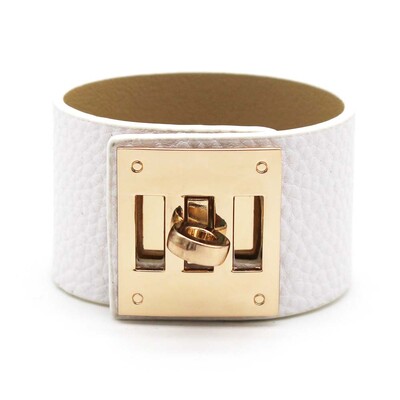 2023-as új divatos, arany borítású bőr karkötők, széles csukló Femme Statement ékszerajándékok