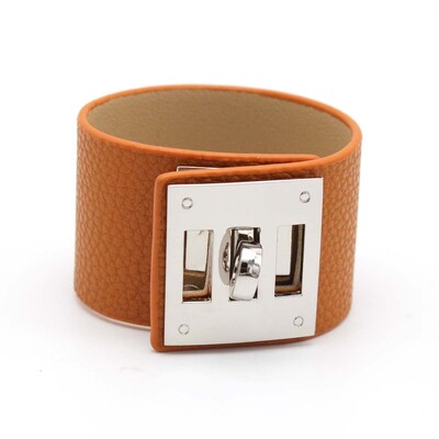 2023-as új divatos, arany borítású bőr karkötők, széles csukló Femme Statement ékszerajándékok