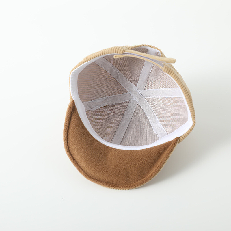 Nauja velvetinė kepurė kūdikiui vienspalvė miela meškiuko ausis reguliuojama beisbolo kepuraitė naujagimiui mažyliui berniukui mergaitei kepuraitės nuo saulės žiemos pavasariui