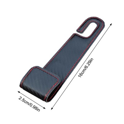 Odinis kablys automobilio sėdynės galvos atramos kablys Automatinis nugaros sėdynės organizatorius Kabykla Rankinė Drabužių laikiklis Automobilio interjero priedai