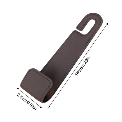 Odinis kablys automobilio sėdynės galvos atramos kablys Automatinis nugaros sėdynės organizatorius Kabykla Rankinė Drabužių laikiklis Automobilio interjero priedai