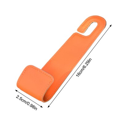 Odinis kablys automobilio sėdynės galvos atramos kablys Automatinis nugaros sėdynės organizatorius Kabykla Rankinė Drabužių laikiklis Automobilio interjero priedai