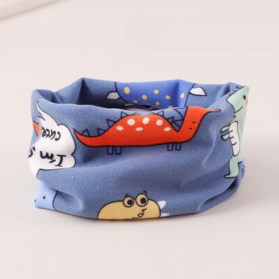 Dječja jesenska i zimska sezona, podebljana dječja navlaka za šal s crtićima, topli baršun otporan na vjetar, navlaka za vrat za dječake i djevojčice