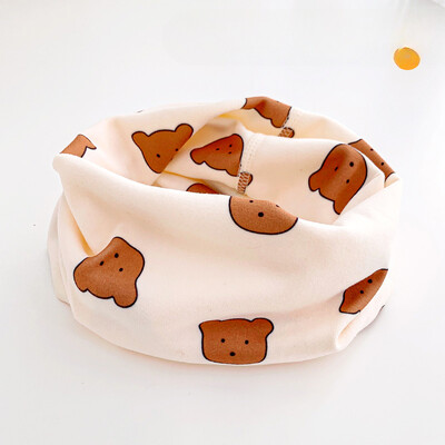 Dječja jesenska i zimska sezona, podebljana dječja navlaka za šal s crtićima, topli baršun otporan na vjetar, navlaka za vrat za dječake i djevojčice