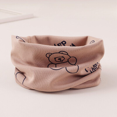 Dječja jesenska i zimska sezona, podebljana dječja navlaka za šal s crtićima, topli baršun otporan na vjetar, navlaka za vrat za dječake i djevojčice