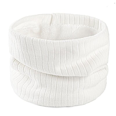 Új nyakkendő téli baba lány fiú tömör kötés gallér vastag meleg bársonyos gyűrűk sálak kiváló minőségű hangtompító nyakgyűrű sál