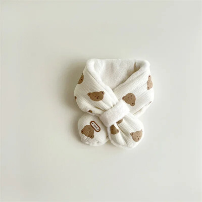 Topli šalovi za dojenčad Dječji šalovi s korejskim slatkim crtanim medvjedom Jesen Zima Topli šalovi za novorođene dječake i djevojčice Rekviziti za fotografije