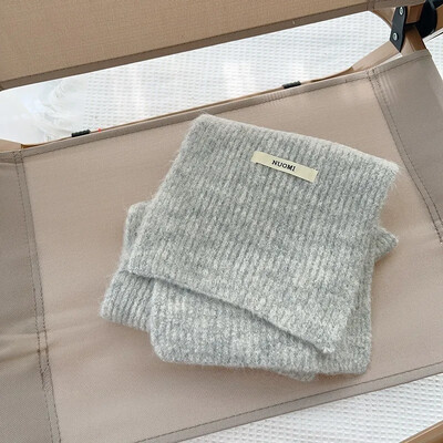 1-8 metų vilnos universalus vaikiškas šalikas rudens ir žiemos megzti šilti kaklaskarės berniukams ir mergaitėms Madinga vėjui atspari galvos skara