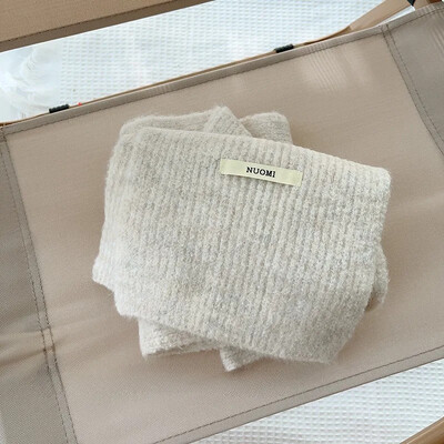 1-8 metų vilnos universalus vaikiškas šalikas rudens ir žiemos megzti šilti kaklaskarės berniukams ir mergaitėms Madinga vėjui atspari galvos skara