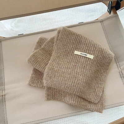 1-8 metų vilnos universalus vaikiškas šalikas rudens ir žiemos megzti šilti kaklaskarės berniukams ir mergaitėms Madinga vėjui atspari galvos skara