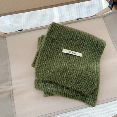 1-8 metų vilnos universalus vaikiškas šalikas rudens ir žiemos megzti šilti kaklaskarės berniukams ir mergaitėms Madinga vėjui atspari galvos skara