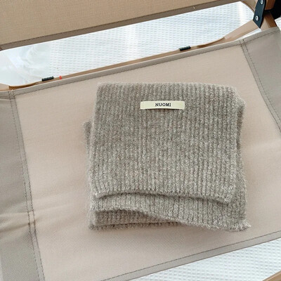 1-8 metų vilnos universalus vaikiškas šalikas rudens ir žiemos megzti šilti kaklaskarės berniukams ir mergaitėms Madinga vėjui atspari galvos skara