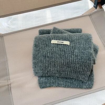 1-8 metų vilnos universalus vaikiškas šalikas rudens ir žiemos megzti šilti kaklaskarės berniukams ir mergaitėms Madinga vėjui atspari galvos skara