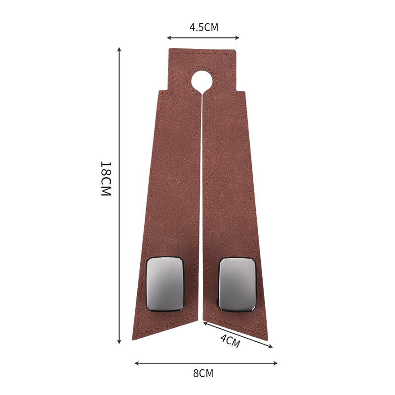 1 vnt Kokybiškas automobilio galvos atramos kabliukas galinės sėdynės pakabinamas dvigubas kabliukas Premium zomša 20KG didelė apkrovą laikanti lydinio kablio kabliukas universalus