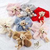 2020 Új divatos rajzfilm plüss plüss gyereksál gyerekeknek, kisfiúknak és lányoknak puha sál, ami melegen tartja az őszi télen