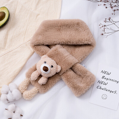 2020 Új divatos rajzfilm plüss plüss gyereksál gyerekeknek, kisfiúknak és lányoknak puha sál, ami melegen tartja az őszi télen