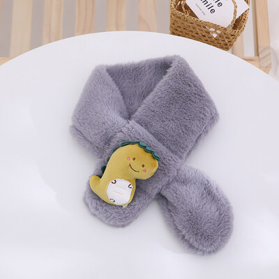 2020 Új divatos rajzfilm plüss plüss gyereksál gyerekeknek, kisfiúknak és lányoknak puha sál, ami melegen tartja az őszi télen