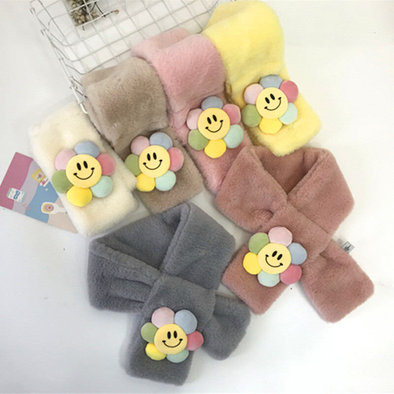 2020 Új divatos rajzfilm plüss plüss gyereksál gyerekeknek, kisfiúknak és lányoknak puha sál, ami melegen tartja az őszi télen