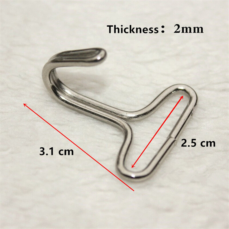 10 DB automatikus üléshuzat fém rögzítő az autósülés tartozékokhoz, szilvalemez fém kampós kártya, rögzített tokmány