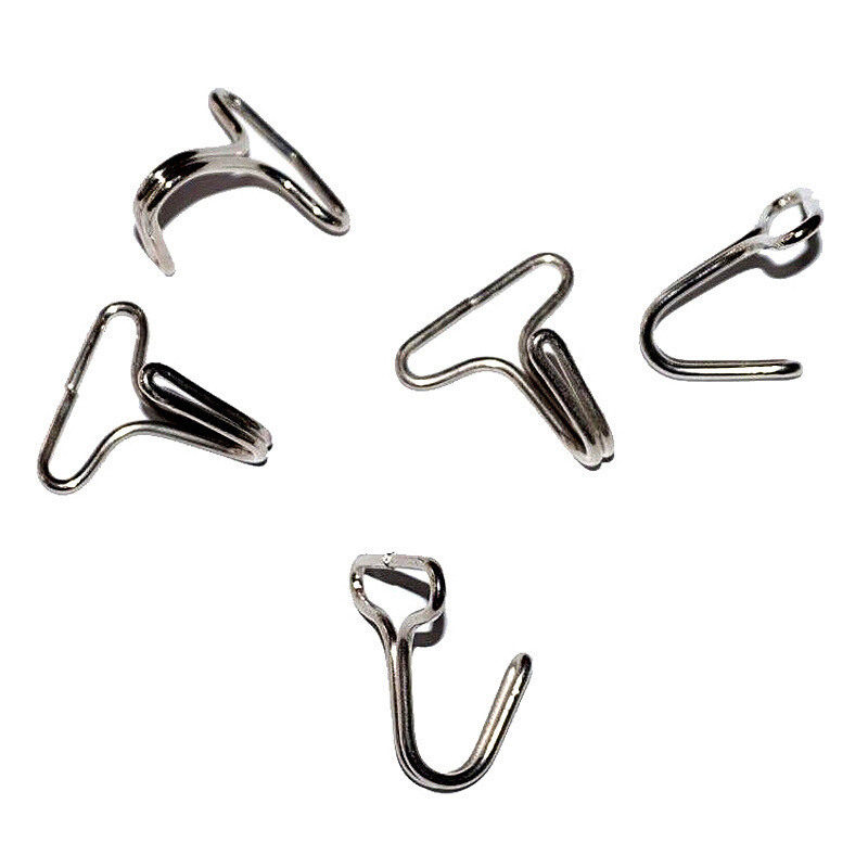 10 DB automatikus üléshuzat fém rögzítő az autósülés tartozékokhoz, szilvalemez fém kampós kártya, rögzített tokmány