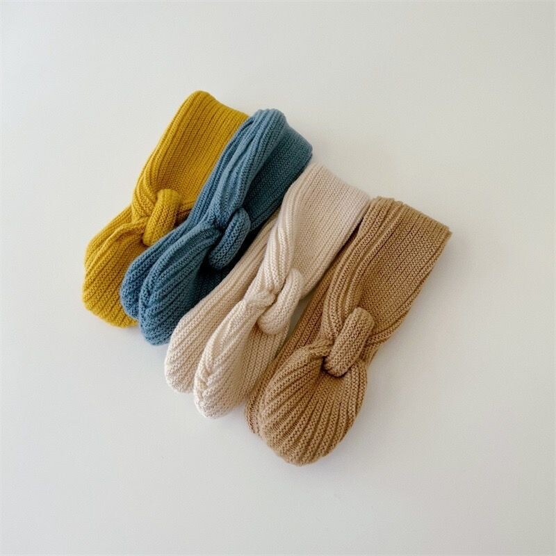 Új koreai stílusú gyapjú gyereksál szolid őszi téli divat gyerekeknek kötött sál cukorka színű baba fiú lány meleg kereszt sál