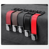 Universalus automobilio sėdynės kablys Automobilio pakabos krepšio organizatorius Kablio sėdynės galvos atramos laikiklis krepšiams Palto pakabinamas automobilio priedai