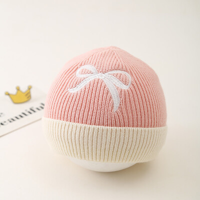 Új koreai baba sapka őszi téli meleg baba fiú lányok sapka motorháztető puha aranyos csípős csecsemő tipegő kötött gyerek sapka sapka