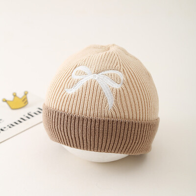 Új koreai baba sapka őszi téli meleg baba fiú lányok sapka motorháztető puha aranyos csípős csecsemő tipegő kötött gyerek sapka sapka