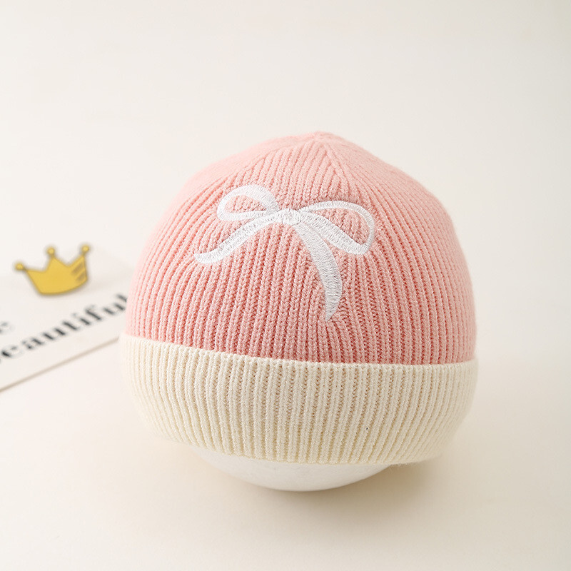 Új koreai baba sapka őszi téli meleg baba fiú lányok sapka motorháztető puha aranyos csípős csecsemő tipegő kötött gyerek sapka sapka