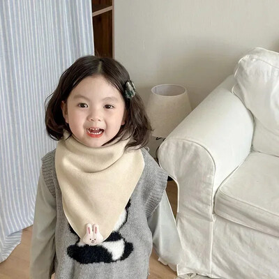 Dječji četvrtasti šalovi s crtanim filmovima Dječaci Djevojčice Zimski vanjski vjetrootporan Topli rubac Slatki slatki korejski šalovi za bebe