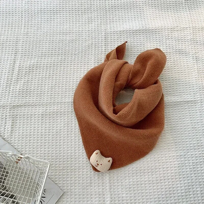 Dječji četvrtasti šalovi s crtanim filmovima Dječaci Djevojčice Zimski vanjski vjetrootporan Topli rubac Slatki slatki korejski šalovi za bebe