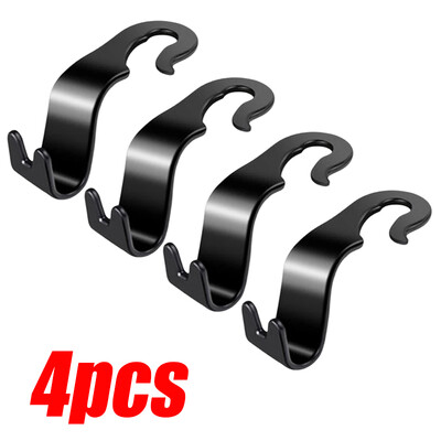 Universal γάντζοι πίσω καθίσματος αυτοκινήτου Εσωτερικά ανταλλακτικά αυτοκινήτου Θήκη αποθήκευσης Κρεμάστρα Κρεμαστό προσκέφαλο Βάση στήριξης ανθεκτικό ρουλεμάν 20kg