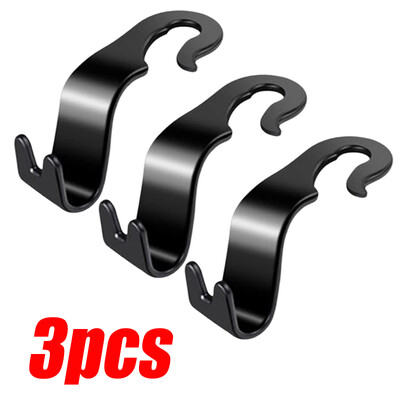 Universal γάντζοι πίσω καθίσματος αυτοκινήτου Εσωτερικά ανταλλακτικά αυτοκινήτου Θήκη αποθήκευσης Κρεμάστρα Κρεμαστό προσκέφαλο Βάση στήριξης ανθεκτικό ρουλεμάν 20kg