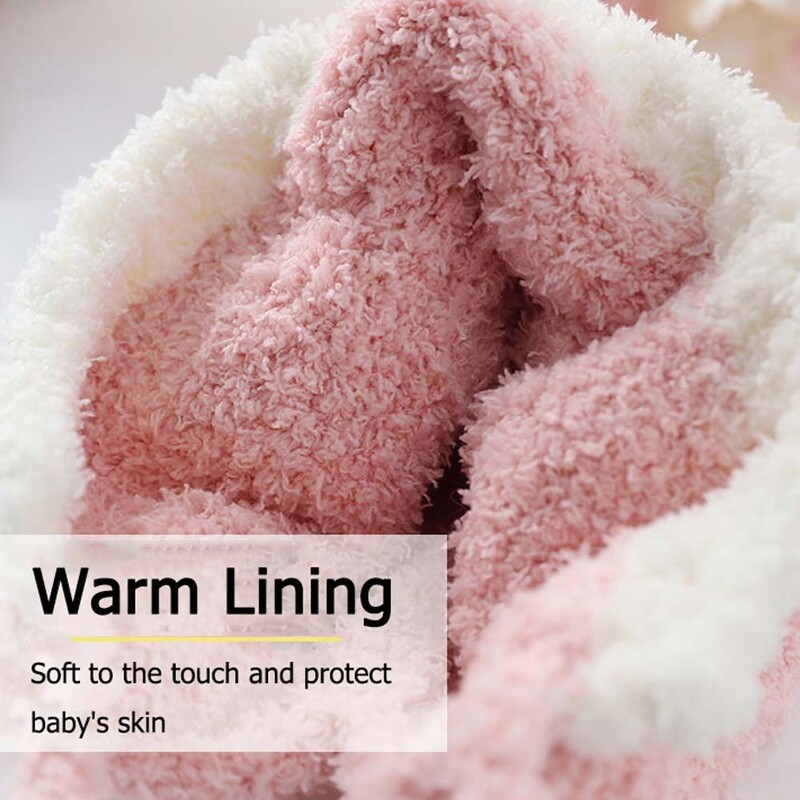 Berniukui Mergaitei Žieminės šiltos ausų apsaugos kepuraitės Kūdikiams Megztos Kepuraitės Kūdikiams Kepuraitės Kūdikiams Pupytė