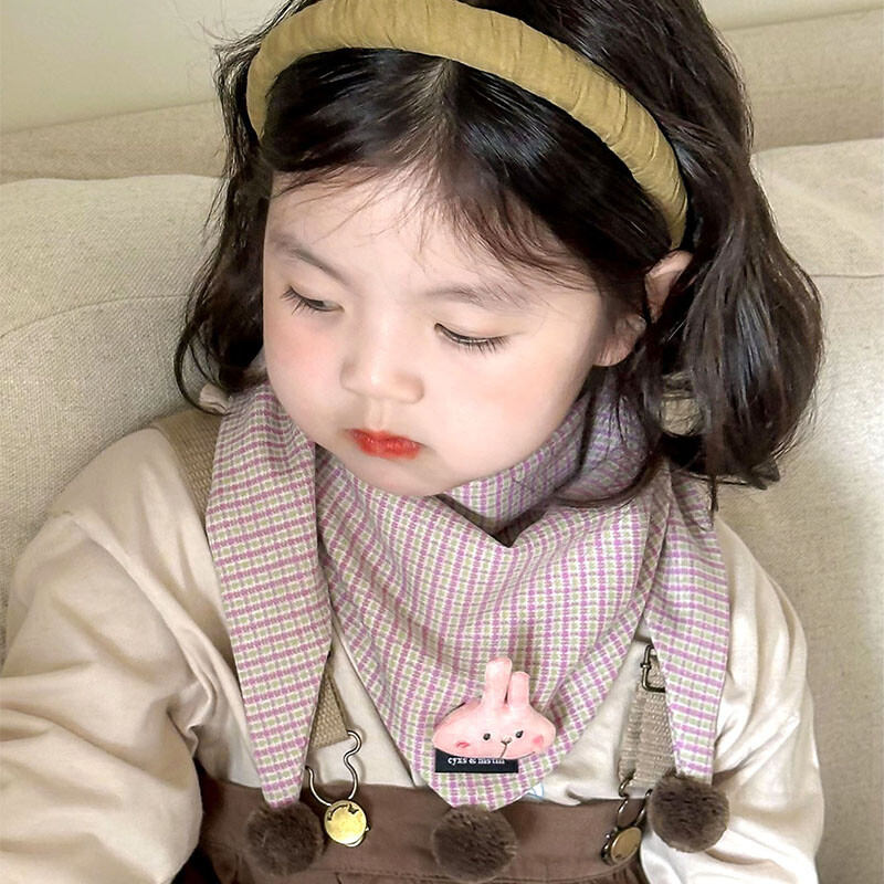 3-8 Y novi jesenski zimski šal za dječake djevojčice pleteni trokutasti šal vanjski topli dječji prigušivači dječji heklani dječji šal