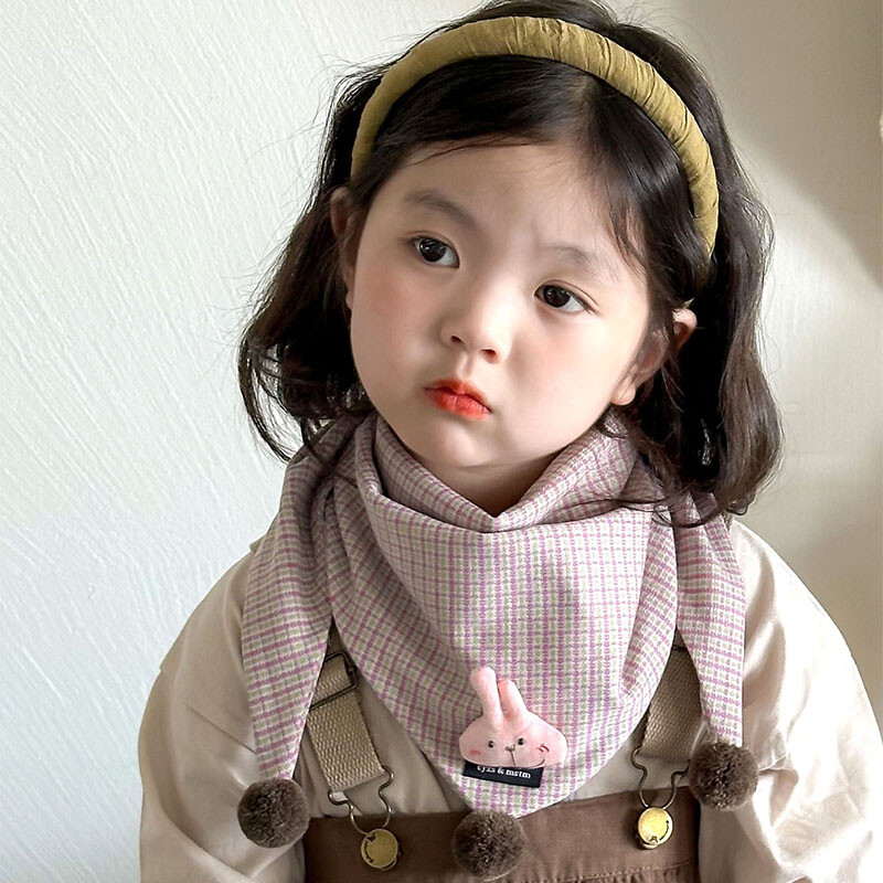 3-8 Y novi jesenski zimski šal za dječake djevojčice pleteni trokutasti šal vanjski topli dječji prigušivači dječji heklani dječji šal