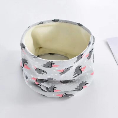 Új tavaszi ősz téli gyerek fiú lány meleg varázslatos nyakkendő O gyűrű Bufandas baba nyakörv gyerekek pamut sál