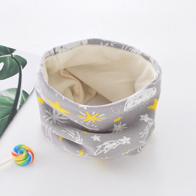 Új tavaszi ősz téli gyerek fiú lány meleg varázslatos nyakkendő O gyűrű Bufandas baba nyakörv gyerekek pamut sál