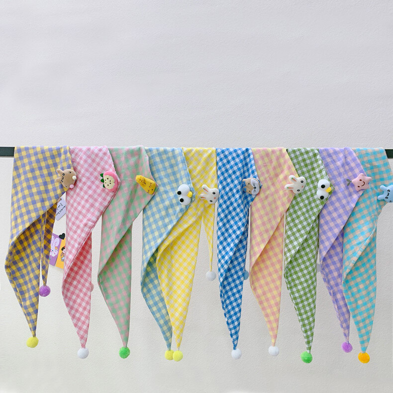 Eșarfă triunghiulară pentru bebeluși Cartoon Anime drăguț eșarfă din bumbac toamnă iarnă copii băieți fete moale pluș eșarfă caldă eșarfă în aer liber