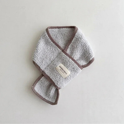 Dječje etikete Plišani šalovi Modni jednostavni jednobojni dječaci Djevojčice Dječji marame od flisa Zimski korejski dodaci za dječje šalove